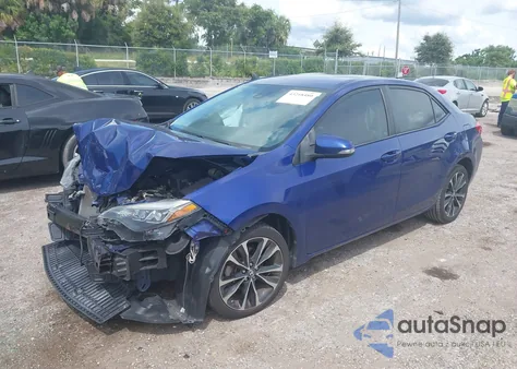 2018 Toyota Corolla Se from USA, damaged, VIN 2T1BURHE7JC021498